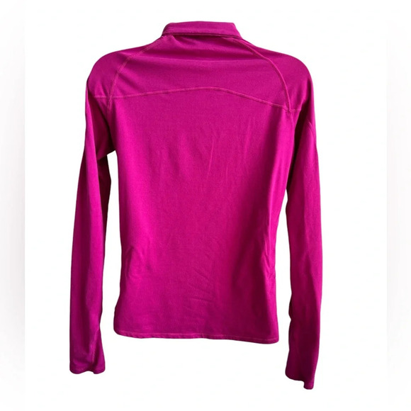 Ladies Mountain Hardwear Fuschia 1/4 Zip Pullover, Size Small - Picture 6 of 7